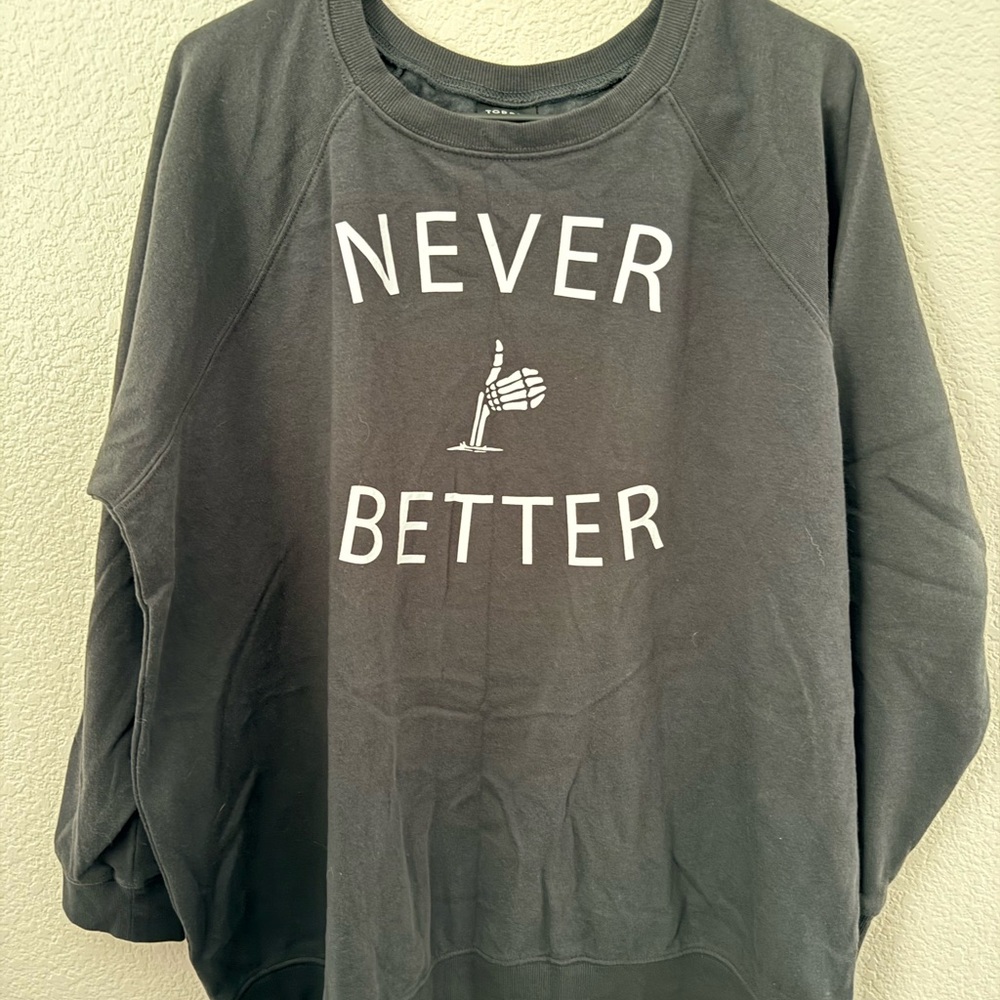 Torrid Charcoal Sweatshirt